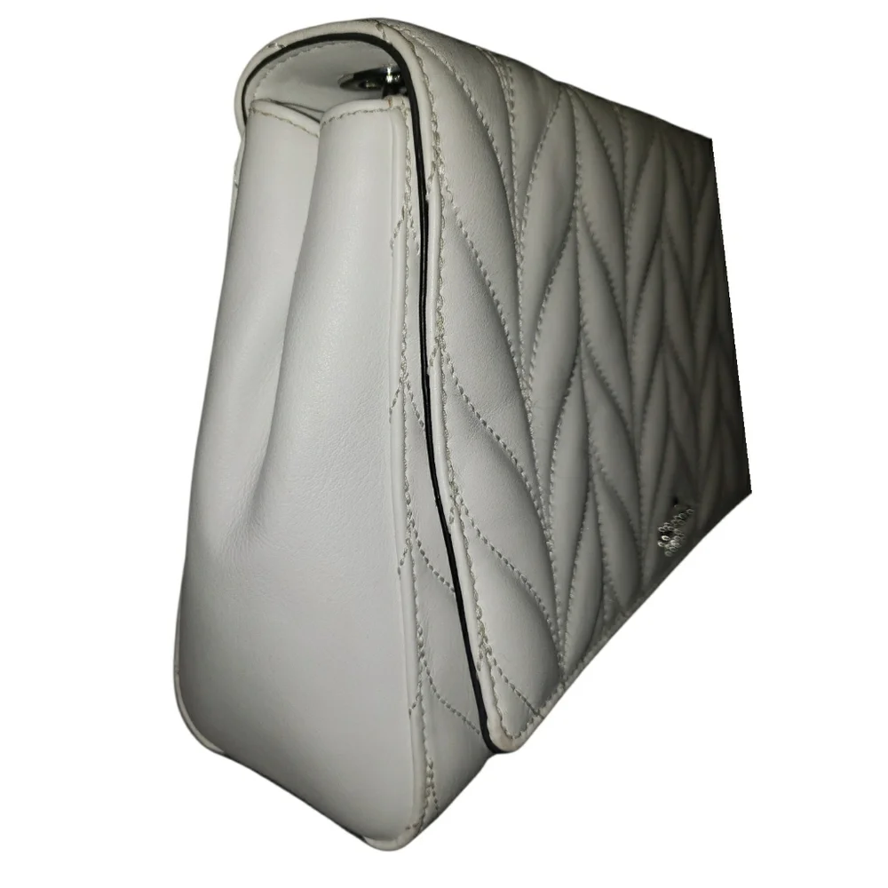 Kate Spade White Quilted Shoulder Bag / Crossbody